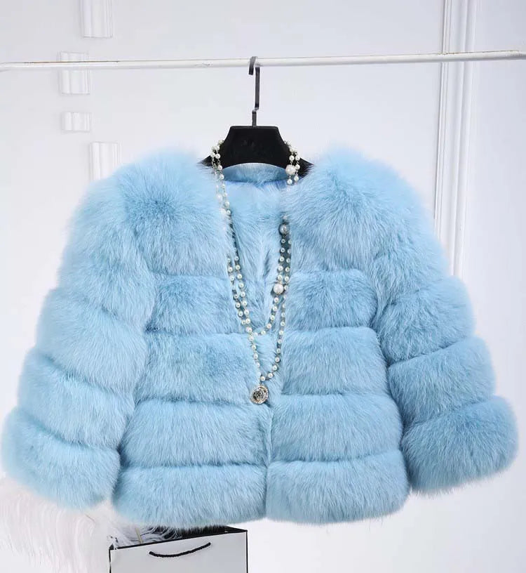 Fur Jackets Light Colors